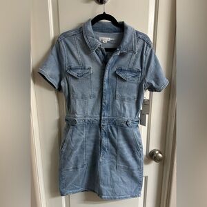 Good American Fit For Success Denim Jumpsuit - Blue274 - Size L